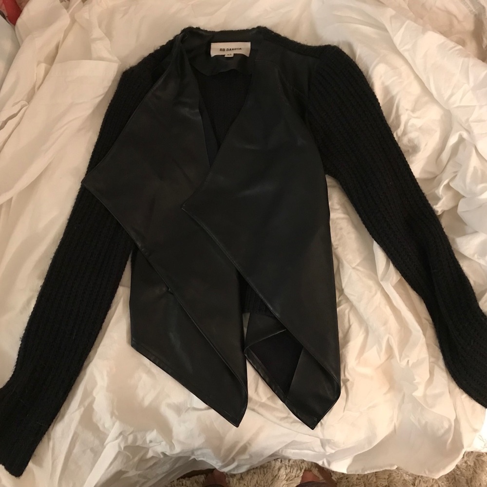 BB Dakota faux leather jacket